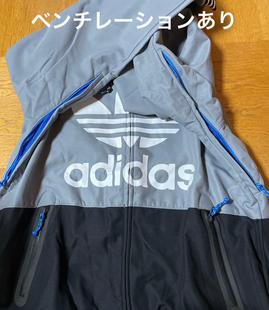 ①adidas アディダス スノーボーディング　スノーボード　ウェア　グレー