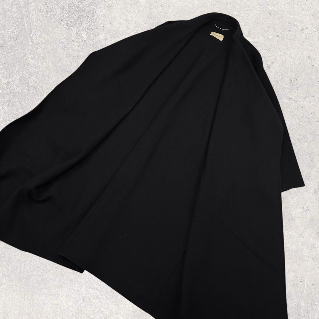 21xxカレンソロジー マンテコ ロングコート ブラック　高級生地