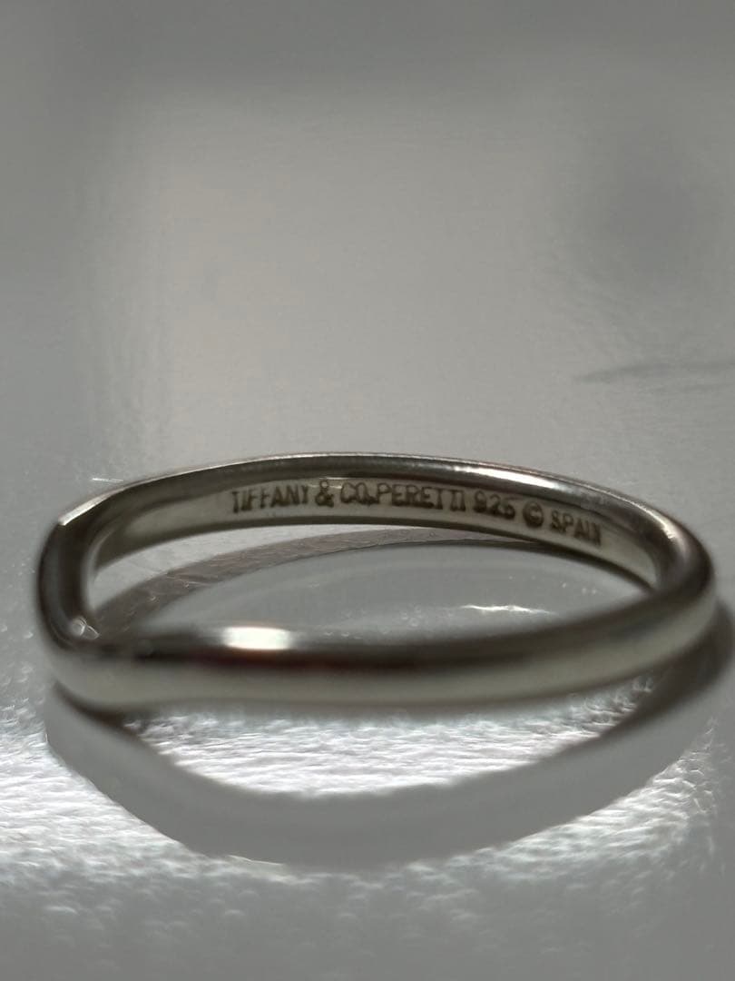 Tiffany 925 エルサ・ペレッティ　カーブドバンドリング