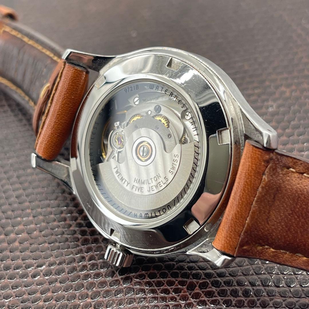 良品】ハミルトン カーキ 9721B 自動巻腕時計 付属品有り - メルカリ