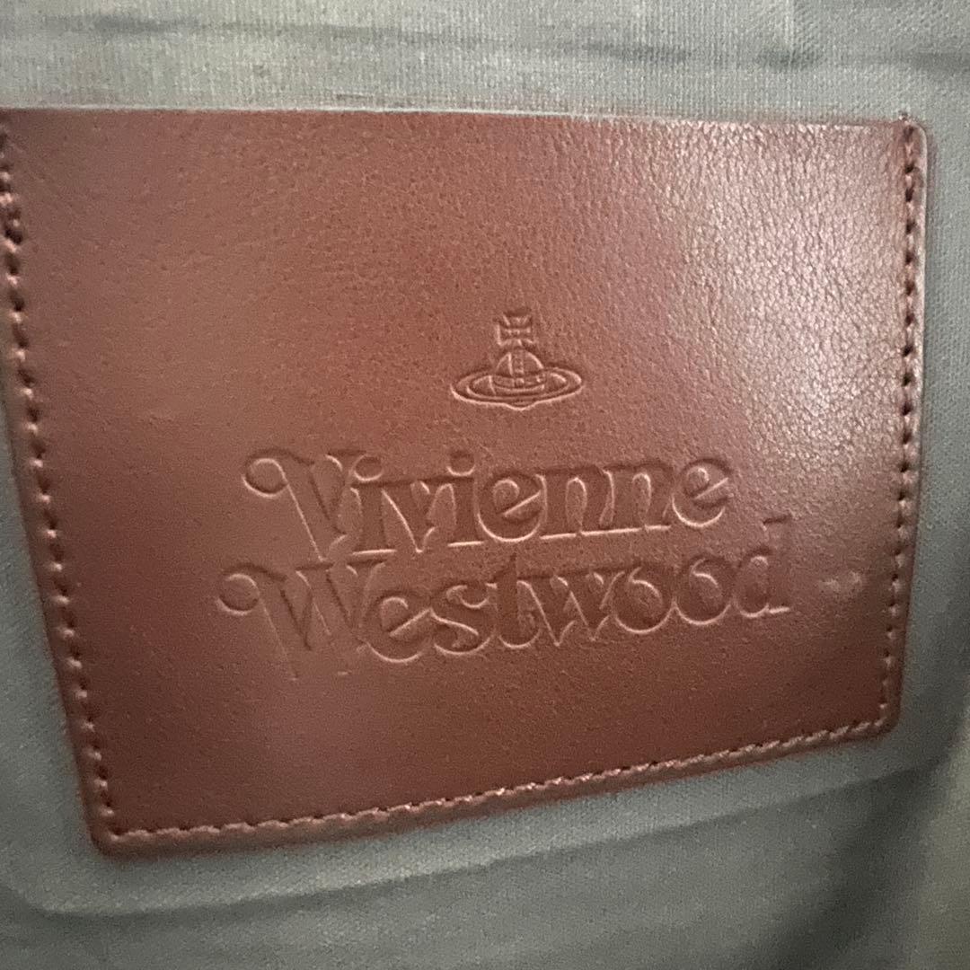 美品✨ヴィヴィアンウエストウッド リュック アーサー オーブ レザー ブラウン