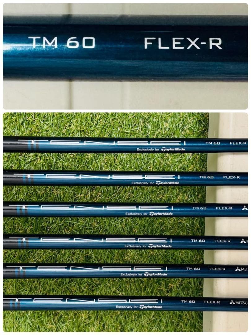 【良品】テーラーメイド シム2マックス OS メンズアイアンセット 6本 R