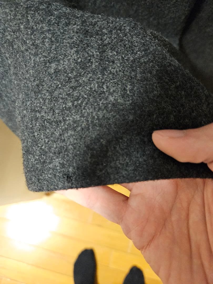 ジャケット・アウター AURALEE20AWLIGHMELTON DOUBLEBREASTEDCOAT