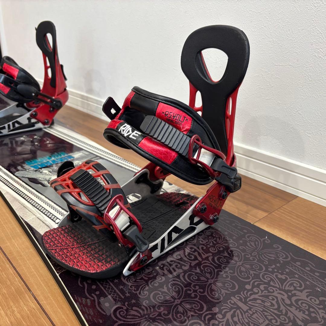スノーボード（ALLIAN）154cm ビンディング（RIDE）付き セット