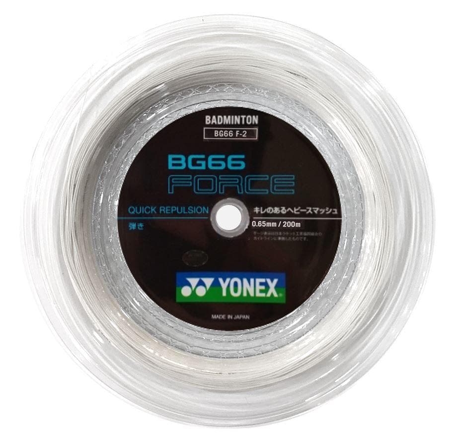 YONEX バドミントン ガット BG66 FORCE 200 m - メルカリ