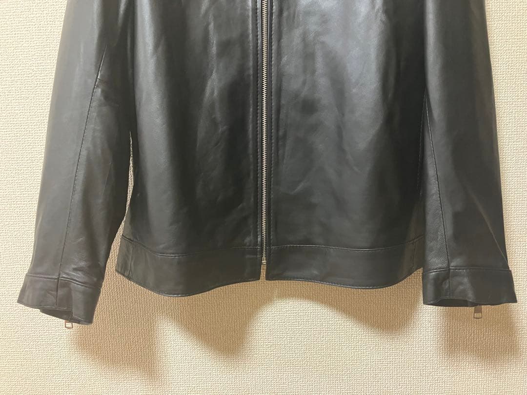 本革 シープレザー シングルジャケット