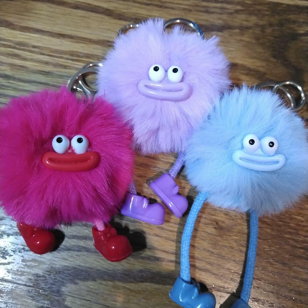 ソーセージリップモンスター 足付き マスコット キーホルダー プライズ