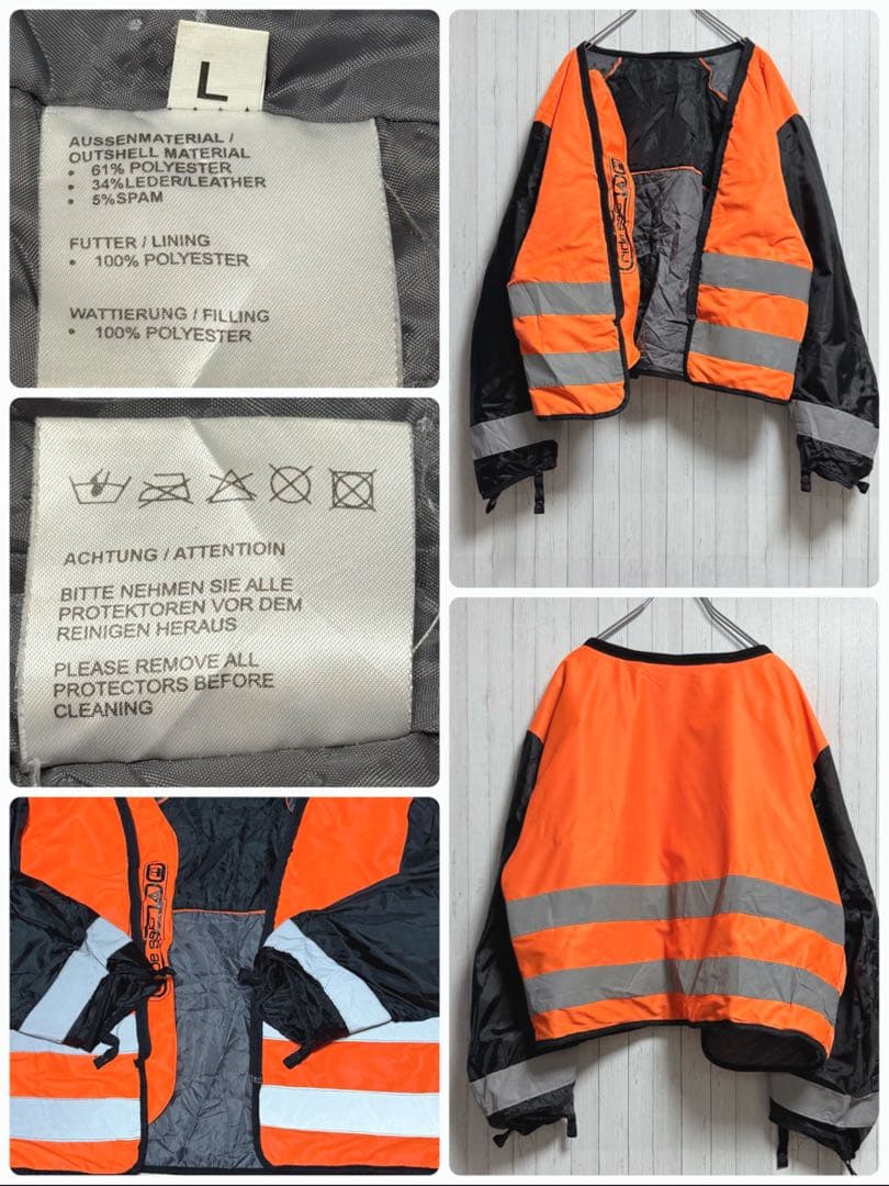 BFMotorcycles　ライナー付き　ライディングジャケット　バイク　L.