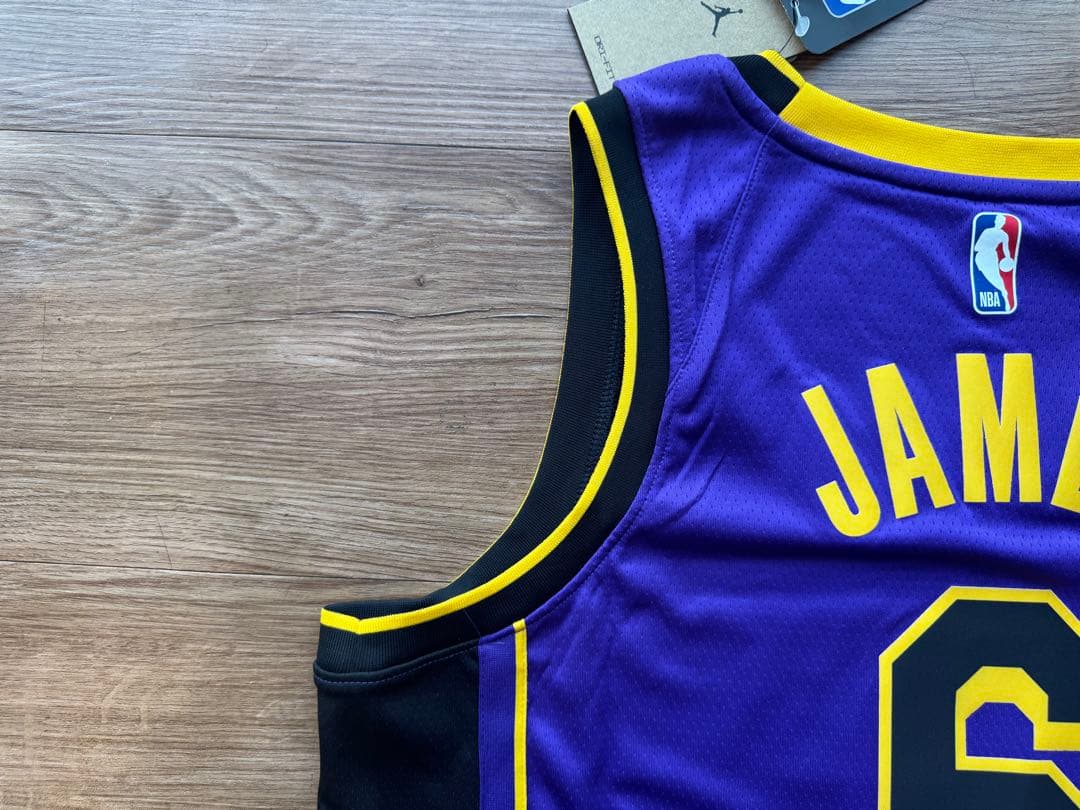 新品 Nike レイカーズ レブロン・ジェームズ NBA ユニフォーム L