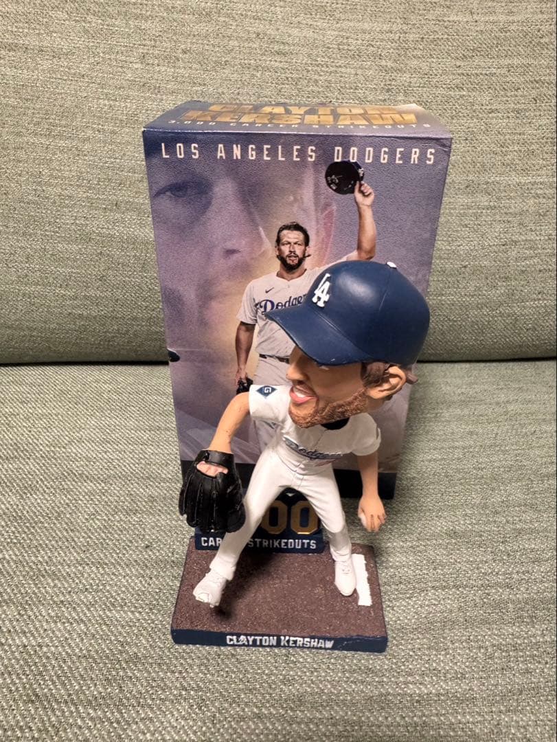 クレイトン・カーショー　ボブルヘッド 3000奪三振