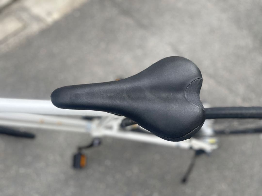 ブリヂストン ホワイト ベルト自転車