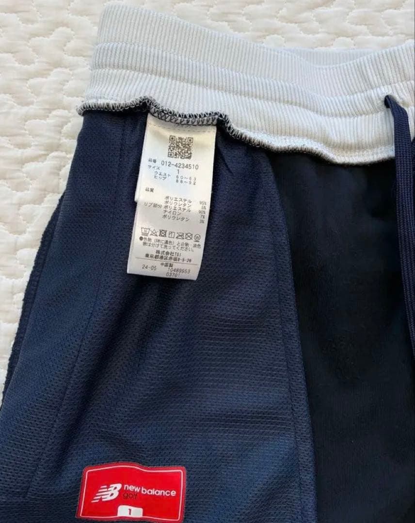 ニューバランスゴルフ　ベロアセットアップ