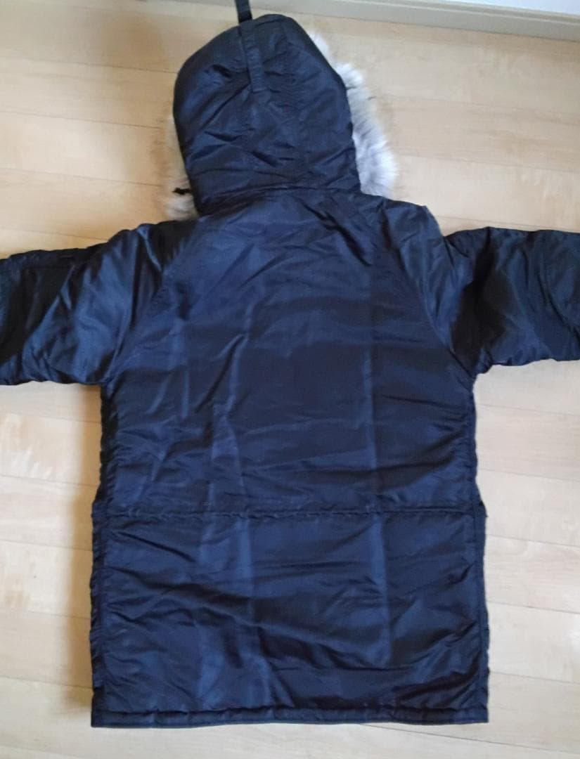 アルファ インダストリーズ　N-3B ミリタリージャケット ブラック XL