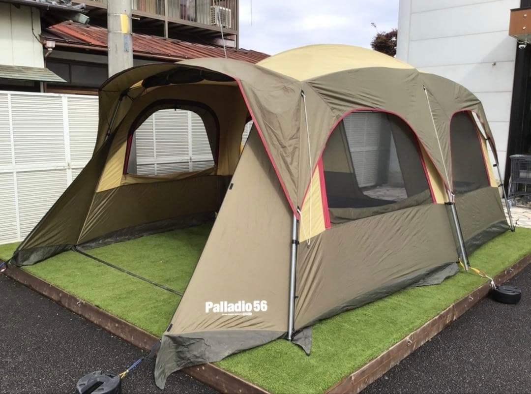 新品未使用 ogawa 小川キャンパル パラディオ56 5人用ドームテント大型