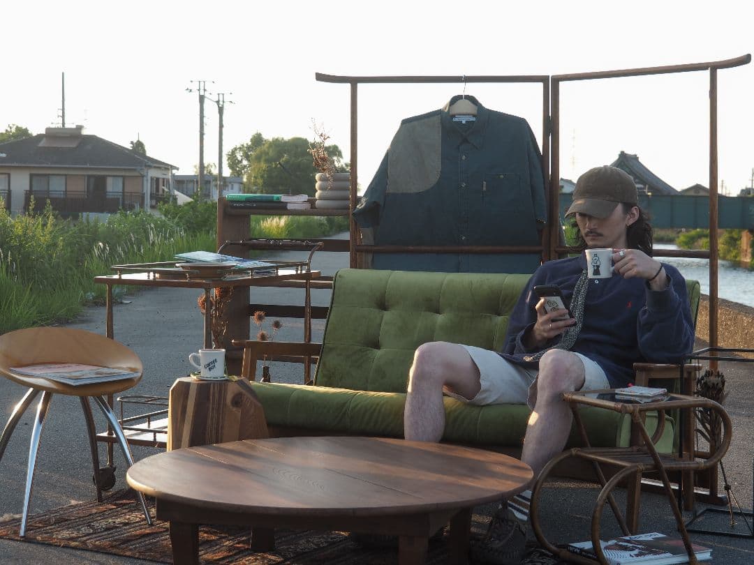 【値引中】ジャパニーズアンティークハンガーラック