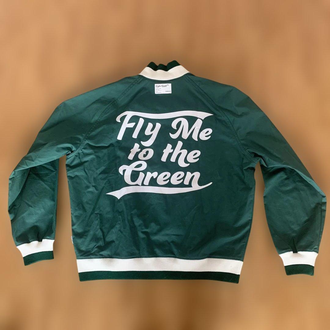 新品Cph/Golf ダークグリーン スタジャンM