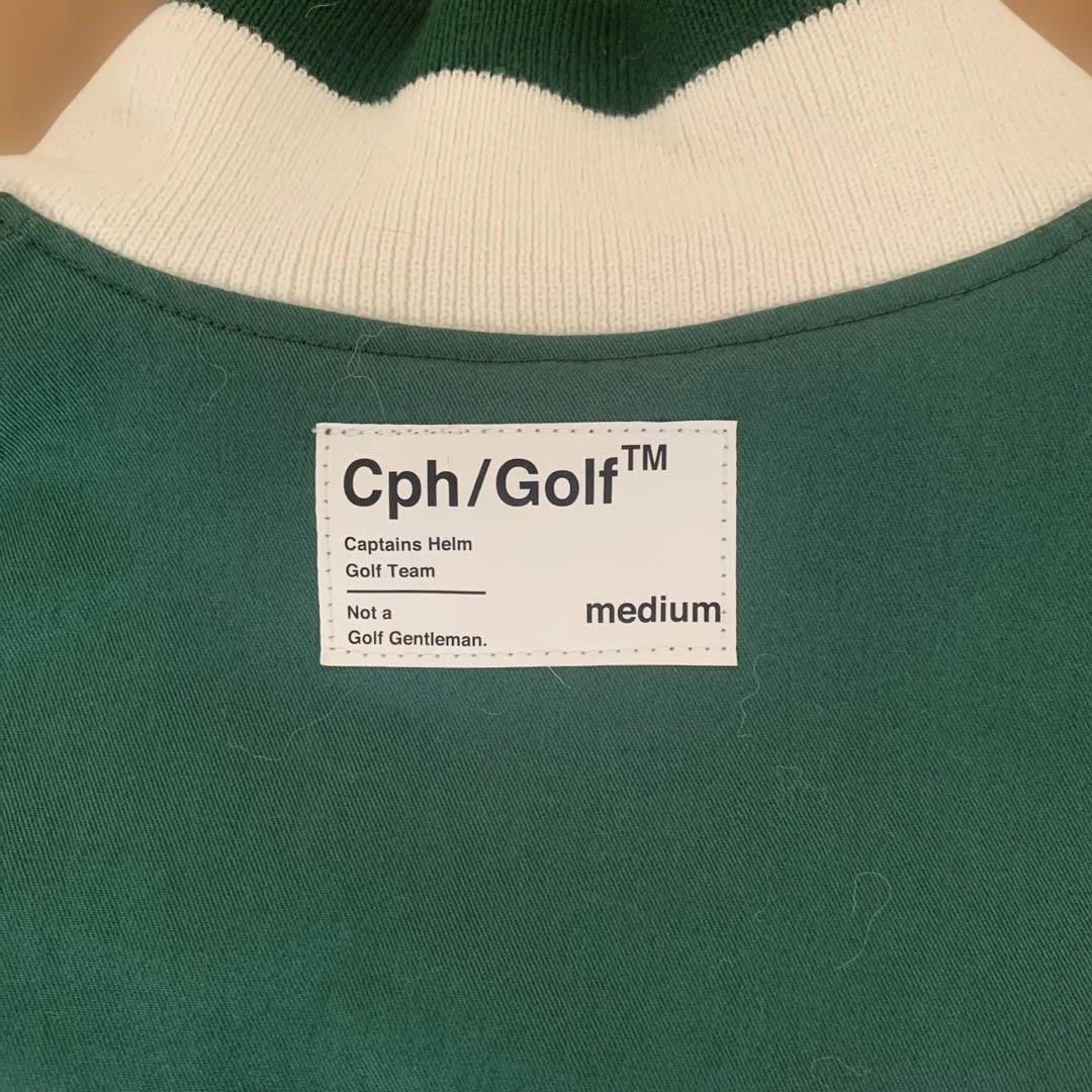 新品Cph/Golf ダークグリーン スタジャンM