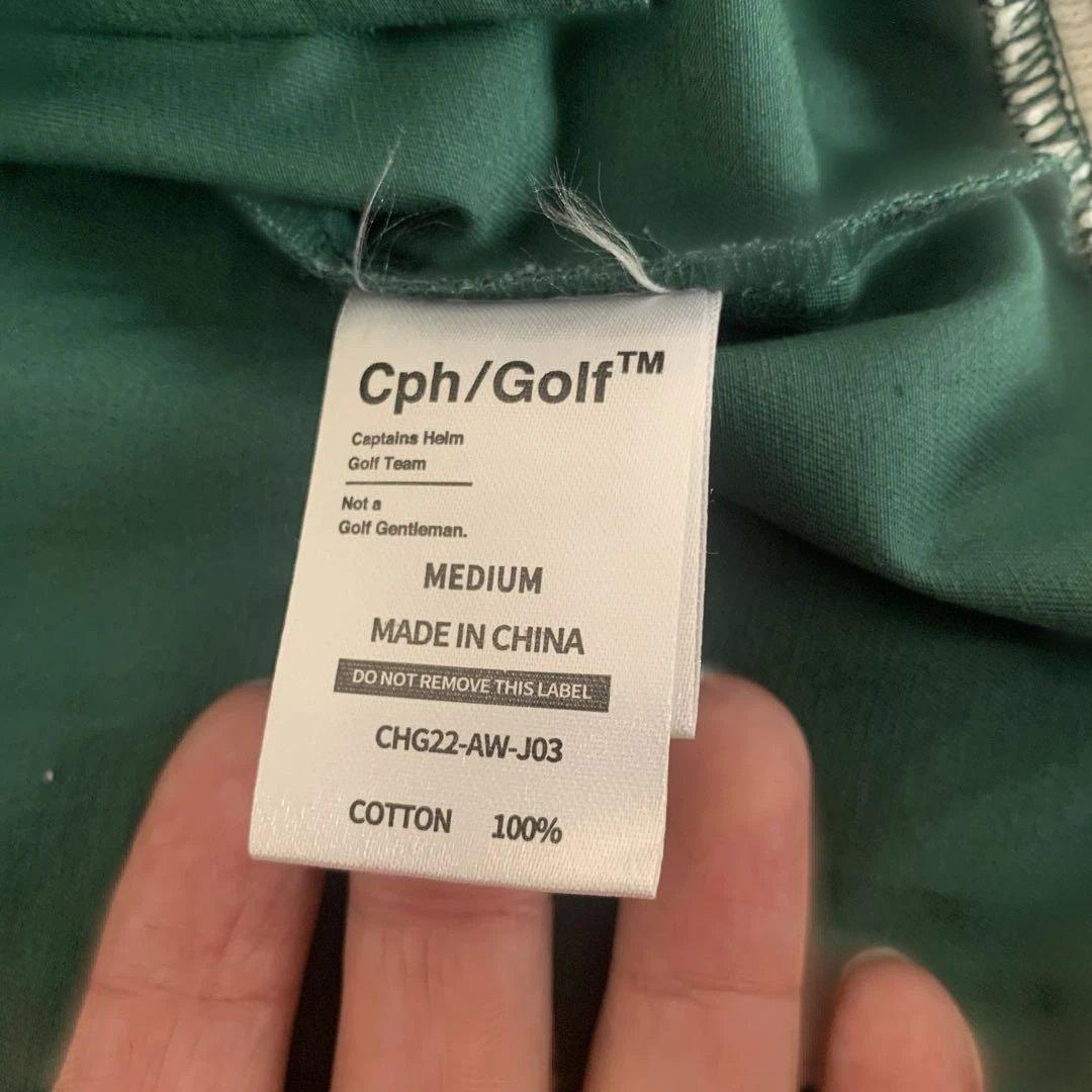 新品Cph/Golf ダークグリーン スタジャンM
