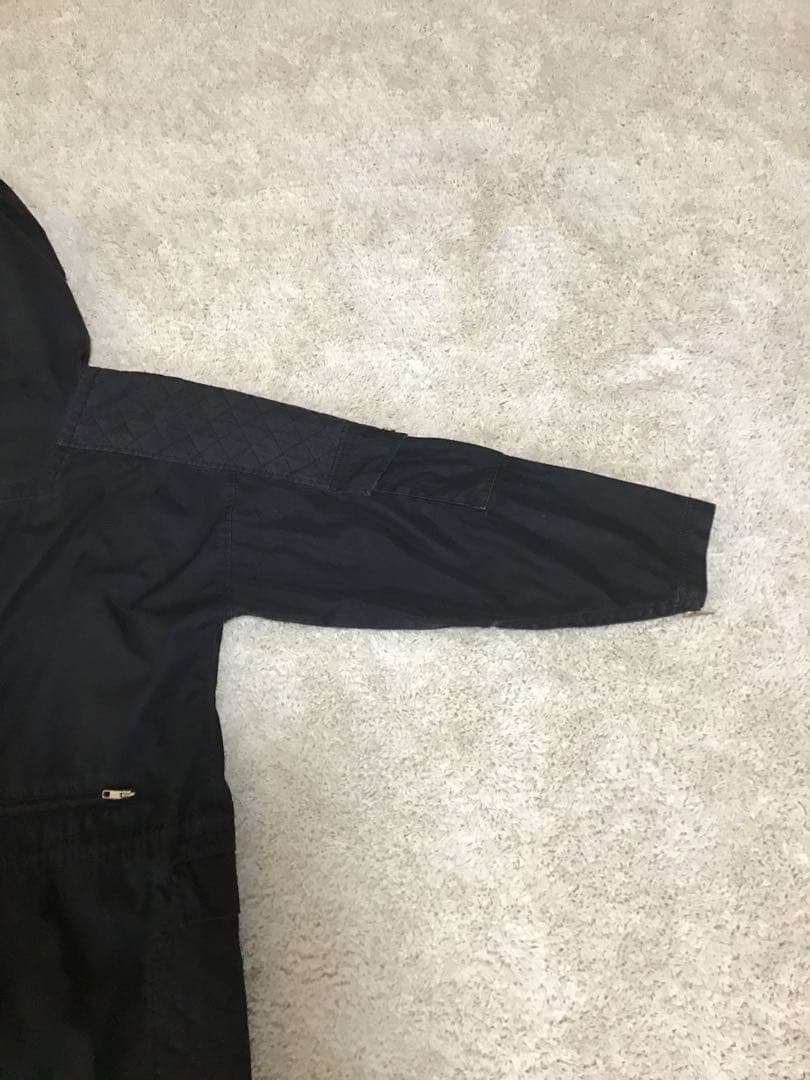 black means ブラックミーンズ　ライダース　ブラック　モッズコート