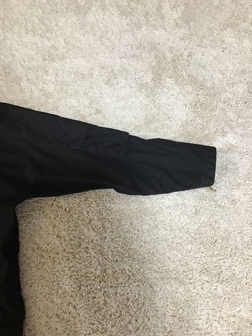 black means ブラックミーンズ　ライダース　ブラック　モッズコート