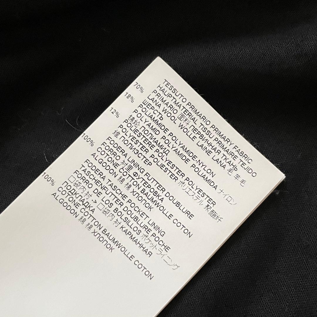 エムエムシックスメゾンマルジェラ コクーンコート ブラック