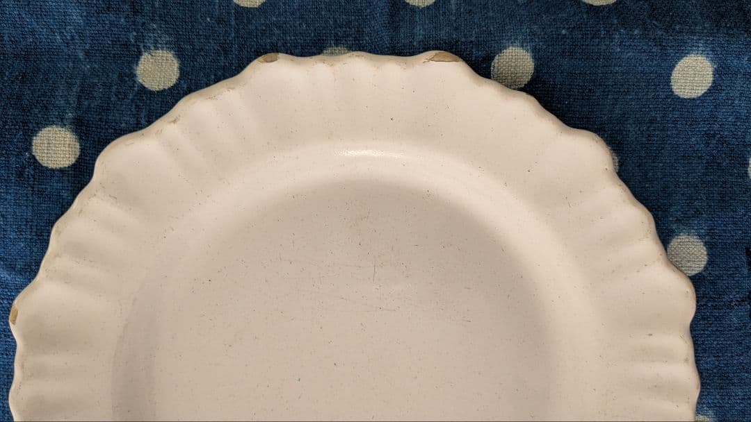 ムスティエ アンティークプレート フランス 南仏 平皿