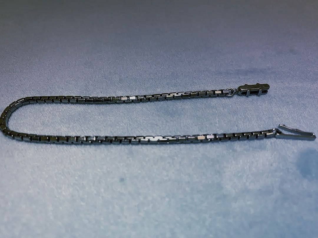 【美品】カルティエ　タンク　チェーンブレスレット　ホワイトゴールド　K18WG