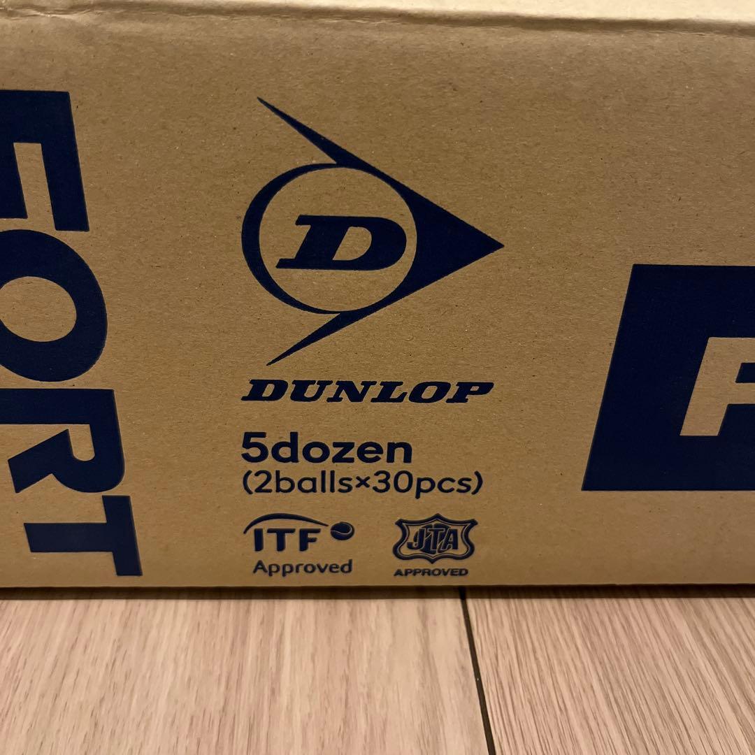 【新品】 Dunlop　ダンロップ フォート　1箱60球