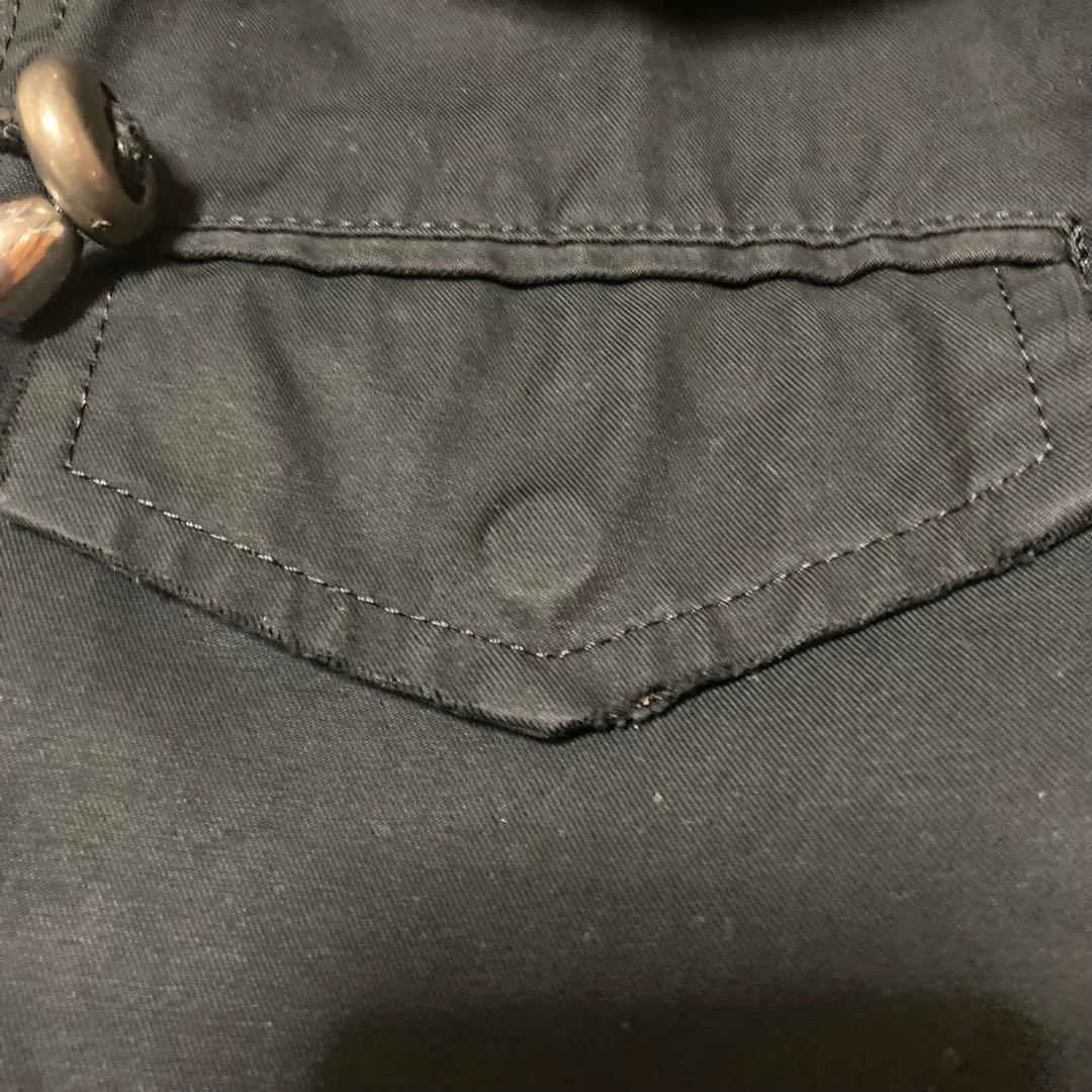 FRED PERRYモッズコート ブラックＬ　フレッドペリー 春コート メンズ黒