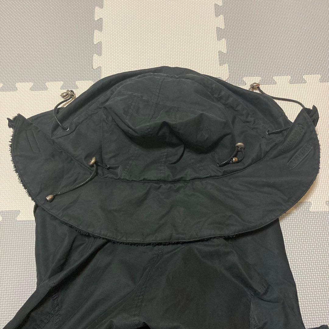 FRED PERRYモッズコート ブラックＬ　フレッドペリー 春コート メンズ黒