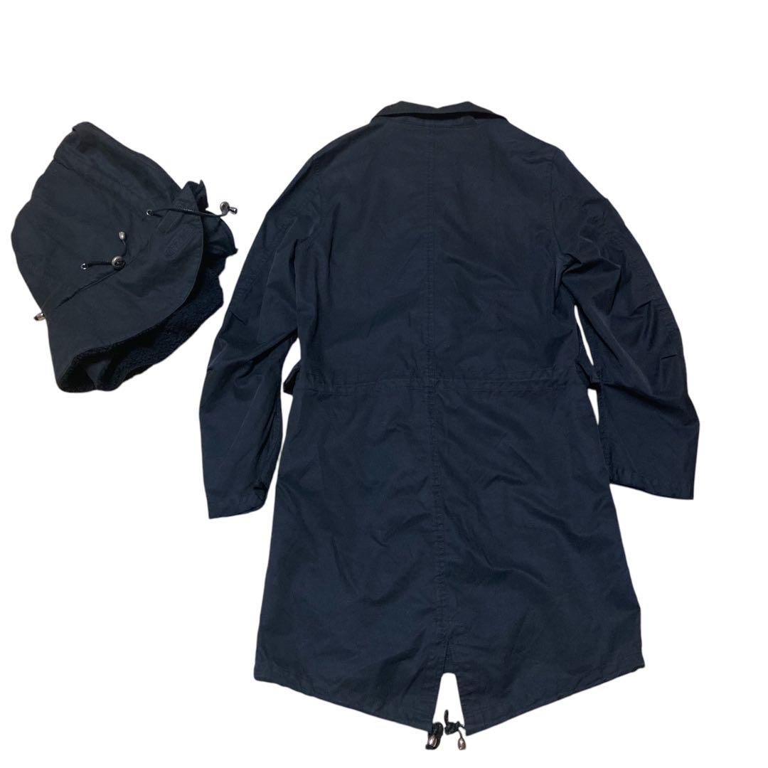 FRED PERRYモッズコート ブラックＬ　フレッドペリー 春コート メンズ黒