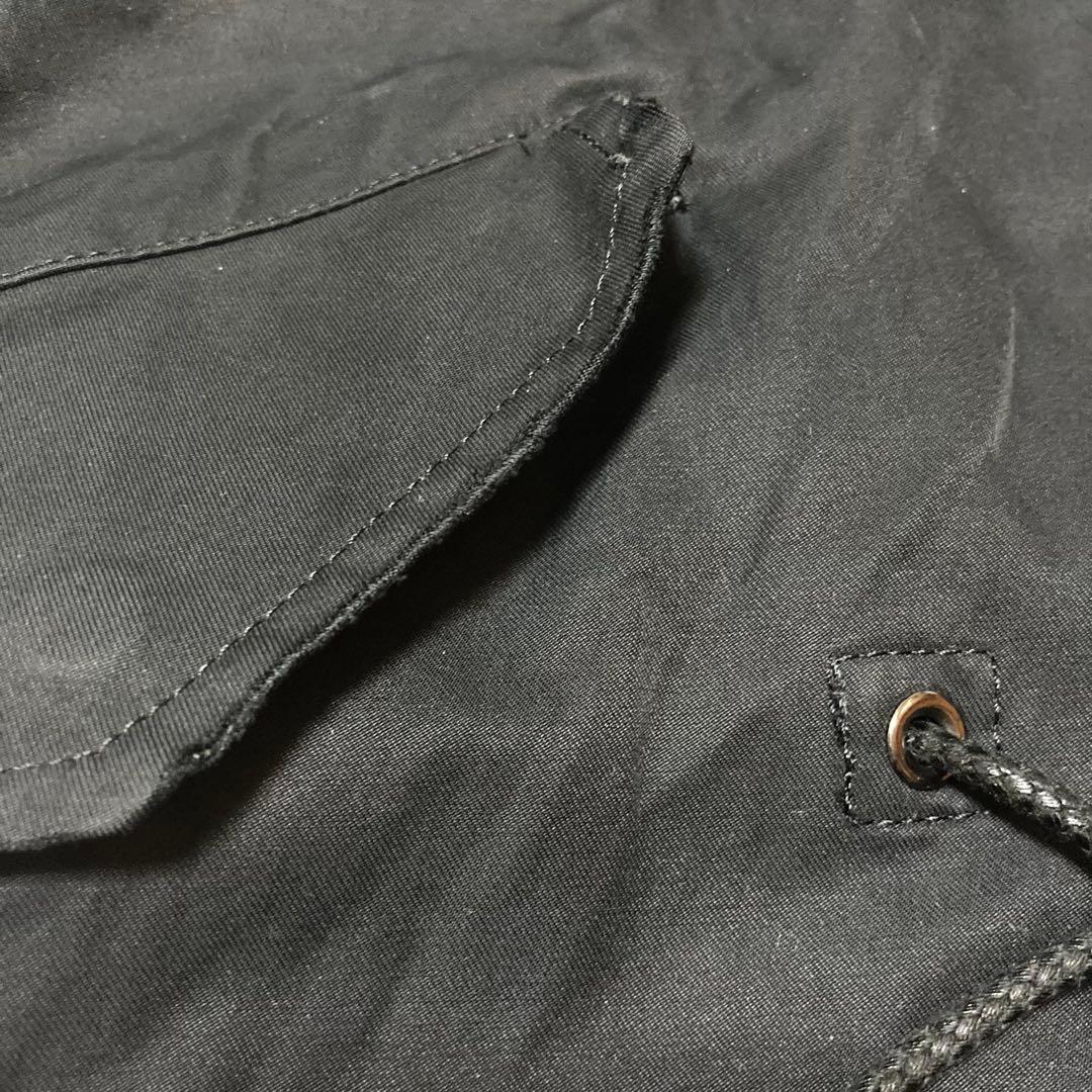 FRED PERRYモッズコート ブラックＬ　フレッドペリー 春コート メンズ黒