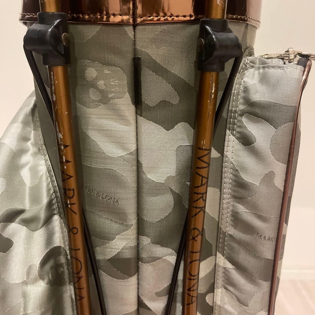 MARK & LONAカモフラージュゴルフキャディバッグ　マークアンドロナ