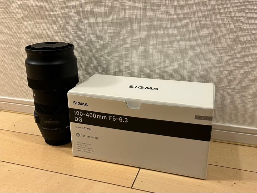 【状態良好！】シグマ100-400mm F5-6.3 EFマウント向け