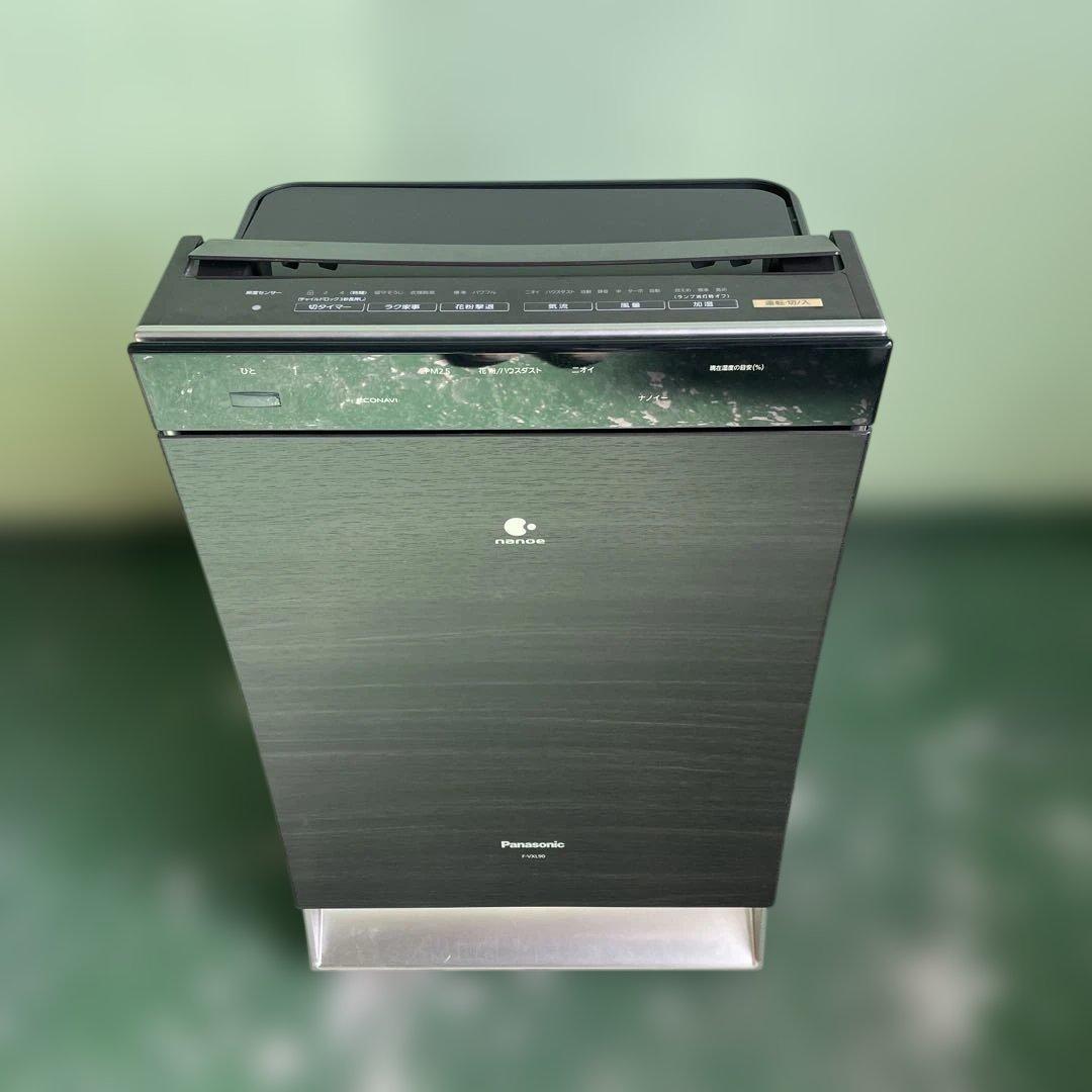 Panasonic パナソニック ナノイー 加湿空気清浄機 F-VXL90格安