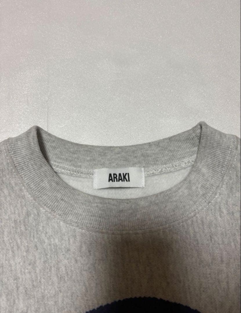 ARAKI グレー スウェット