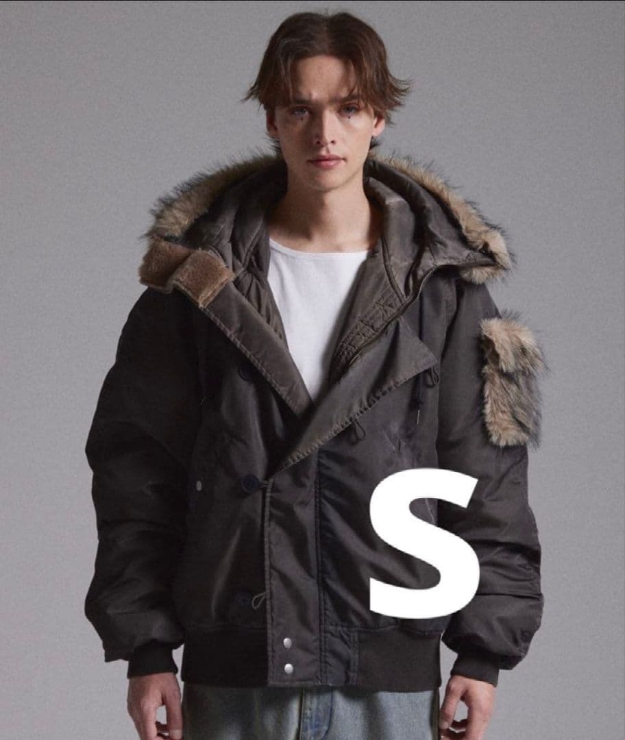 【最安値】【未開封】GRANCYファーポケットデザインフェードN2Bジャケット