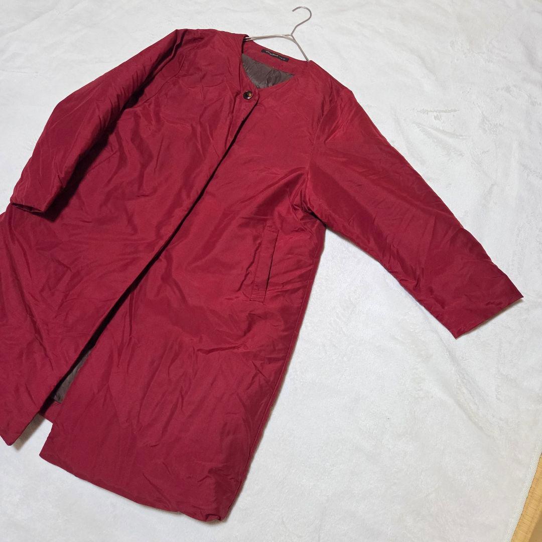 【人気完売】極薄 Sunny Clouds ダウンコート 赤 3L