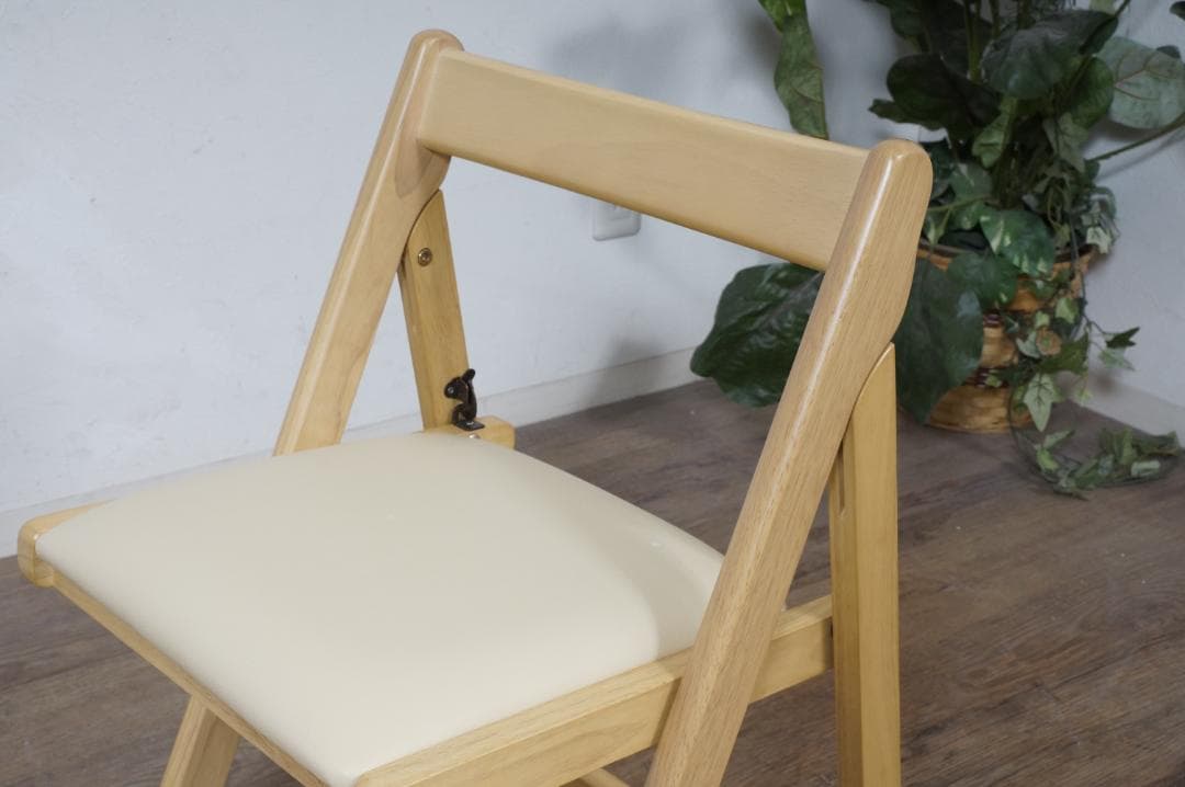 アウトレット　折りたたみデスク＆チェアー　学習机　2点セ