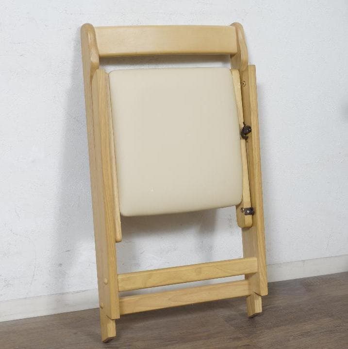 アウトレット　折りたたみデスク＆チェアー　学習机　2点セ