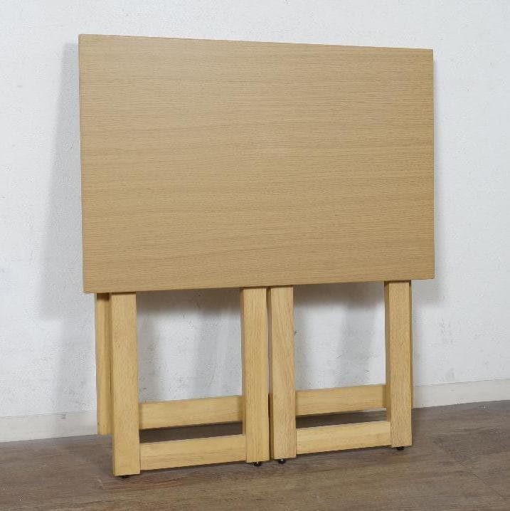 アウトレット　折りたたみデスク＆チェアー　学習机　2点セ