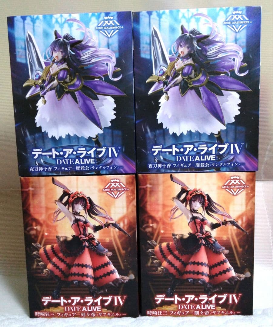 デート・ア・ライブのフィギュアまとめ売り（17 体）セット