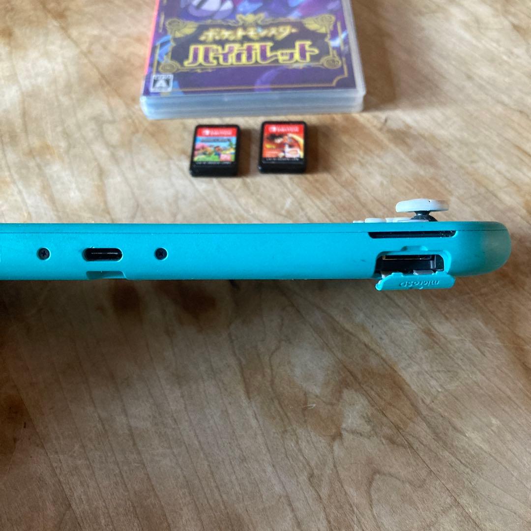 スイッチライト Switch Lite ターコイズ + ゲームソフト3つセット