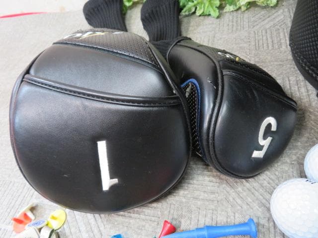 K*H様 （22FF2972）メンズ　ゴルフクラブまとめて12本　バッグ付き　右