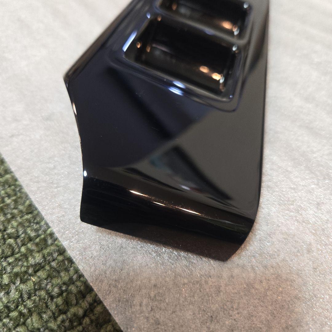 後期型デリカD5 インテリアパネルセット　ピアノブラック