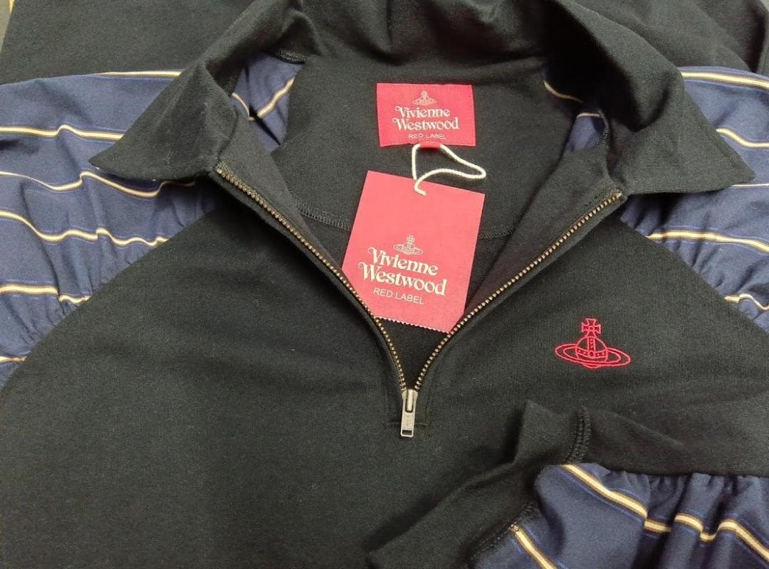 ゆ*様 ヴィヴィアンウエストウッド☆ ジップ開きワンピース