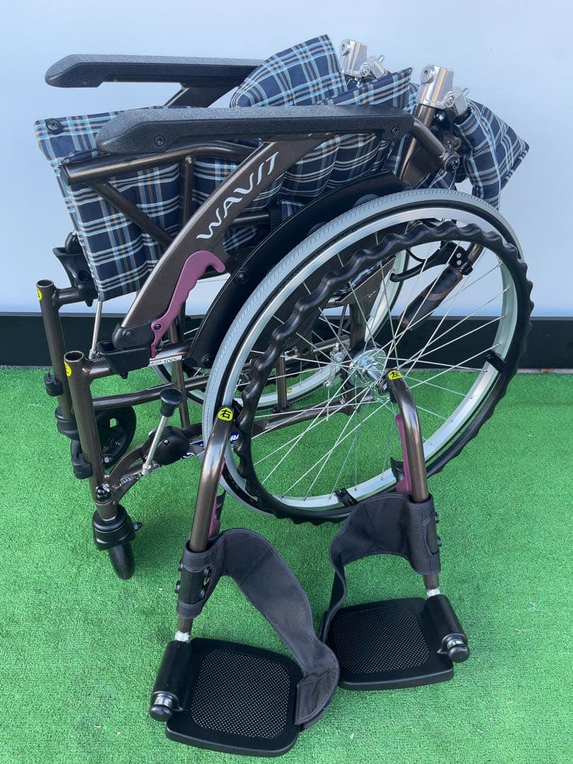 カワムラサイクル WAVIT 自走用車椅子 WAP22-42
