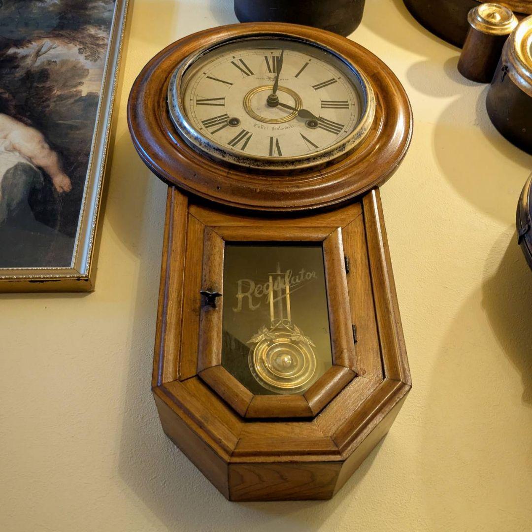 アンティーク掛時計 古時計 振り子時計