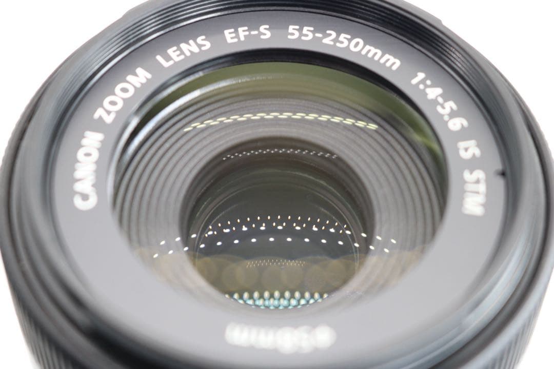超美品 【Canon EF-S 55-250mm IS STM】 望遠レンズ