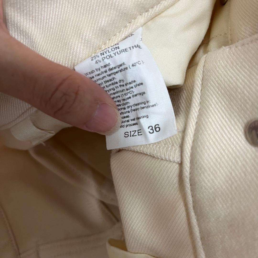 アダムエロペ　ハイストレッチカルゼパンツ　レディース